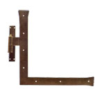 Bisagra izquierda con base para madera FF-259/SX