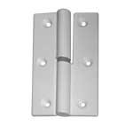 Pernios peso medio Aluminio 100-BC "BLANCO"