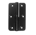 Pernios peso medio Aluminio 100-BR "NEGRO"