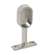 Soporte Terminal Niquelado