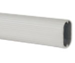 Tubo Oval Aluminio